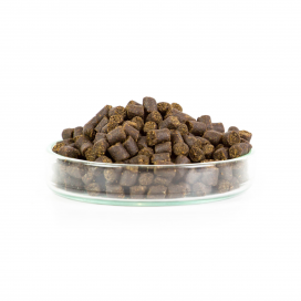 Mikbaits Pelety 2,5kg combo - Pstružia granule 4mm + 100ml lososový olej