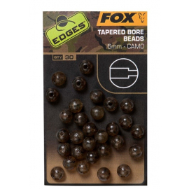 Fox Korálky Camo Tapered Bore Beads 6mm