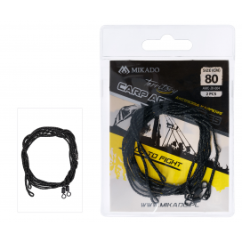 Mikado nadväzec kaprový set leadcore 80cm s obratlíkom 2 ks