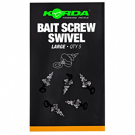 Korda Micro Ring Swivel Bait Screw large