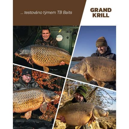 TB Baits Vyvážené Boilie Balanced + Atraktor Grand Krill 100 g