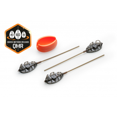 Mivardi Method Feeder Set QMR Grip L Long 30 g + 40 g + 50 g + Formička