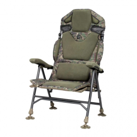 Trakker Křeslo komfortní s područkami Levelite Camo Longback Recliner Trakker Křeslo komfortní s područkami Levelite Camo Longback Recliner