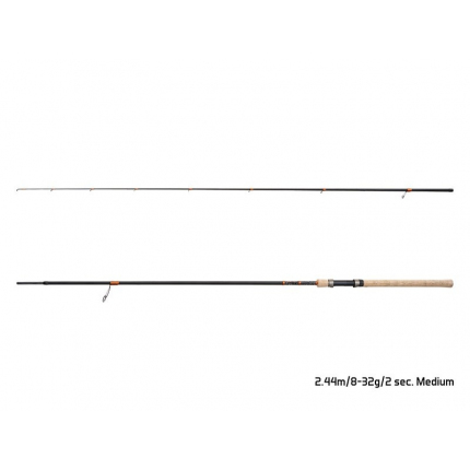Delphin Prút Corx Spin Light 244cm/8-32g/2 díly