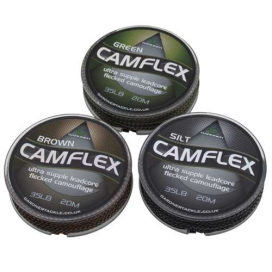 Gardner Olovená šnúrka Camflex Leadcore 20m|45lb (20,4Kg) Camo Silt Fleck