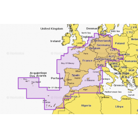 Navionics+ Stredná a Západná Európa