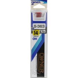 náväzec Owner S-363, háčik č.14, vlasec 0.12mm (10ks)