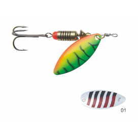 Mistrall rotačná blyskáč SORIUS veľ. 4, 17g, farba 01