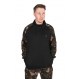 Fox Mikina LW Black Camo QTR Zip zip MEDIUM