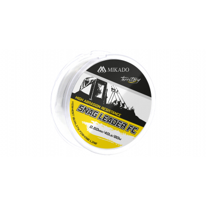 Mikado šokový vlasec snag leader fc 50lbs/0.60mm/80m 1 ks