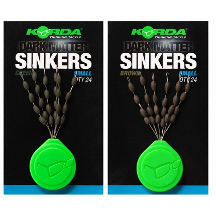 Korda Stoppery Tungstenové Sinkers Weedy Green 9 ks