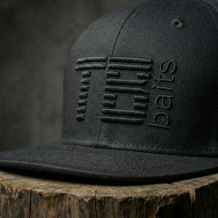 TB Baits Kšiltovka Snapback 3D Logo Black