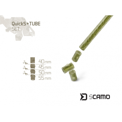 Delphin Set Převleky Proti Zamotání a Obratlíky sCAMO QuickS #4 + Tube 5 ks