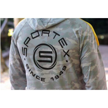 Dres Sportex s dlhým rukávom UPF 50 žlto/sivé Veľkosť: XXL