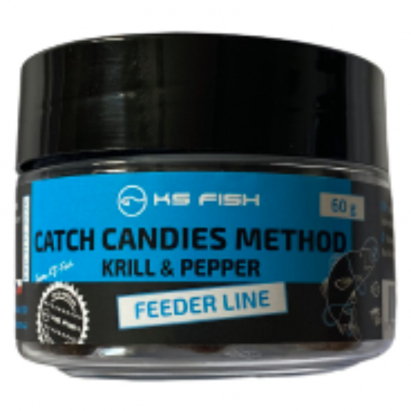 KS Fish Catch candies method 60g krill a korenie KS Fish Catch candies method 60g krill a korenie