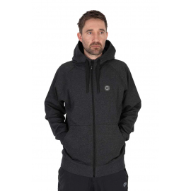 Matrix Zipped Hoody – Charcoal Marl