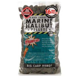 Dynamite Baits Pre-Drilled Marine Halibut pelety s dierkou 900g