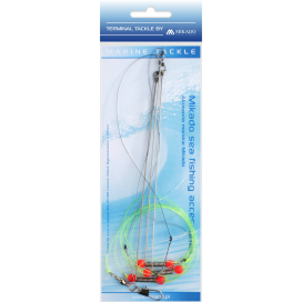 Mikado morský náväzec steel boom rig háčik 6 1 ks