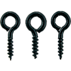 BOLILIA SCREW BAIT BLACK RING Black