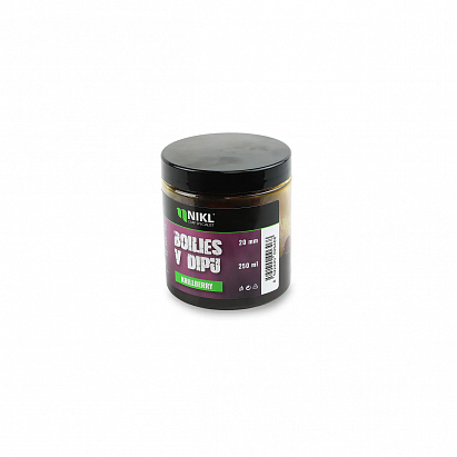 Nikl Boilies V Dipu Krill Berry 250 ml