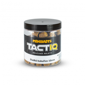 Mikbaits TactiQ mäkčené pelety 250ml - Sladká kukurica 10mm