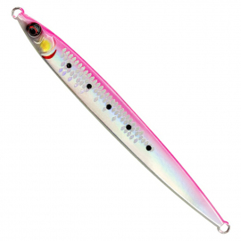 Savage Gear Pilker Sardine Slider Fast Sink UV Ružová Glow 14,5cm 80g