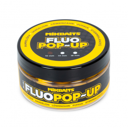 Mikbaits Mini Plávajúce Fluo Boilie 100ml 10mm Mikbaits Mini Plávajúce Fluo Boilie 100ml 10mm