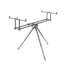 Tripod Delphin TPX3 Silver