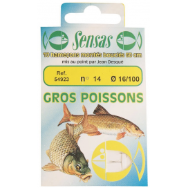Naviazaný háčik Big Fish Strong Wire 60cm 12/0,16 10ks Naviazaný háčik Big Fish Strong Wire 60cm 12/0,16 10ks
