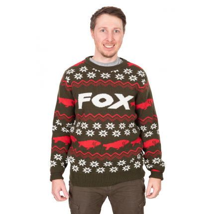 Fox Svetr Xmas Jumper