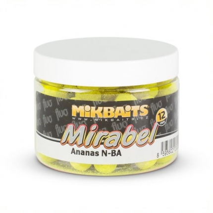 Mikbaits Mirabel Fluo boilies 150 ml 12 mm