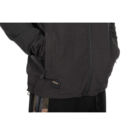 Fox Bunda Black Premium Mid Layer Jacket