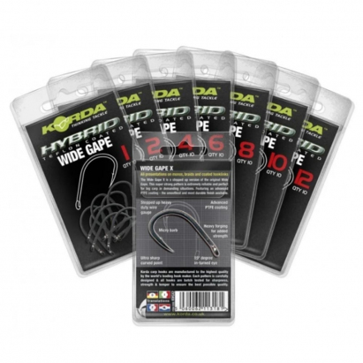 Korda Háčiky Wide Gape 10ks Korda Háčiky Wide Gape 10ks