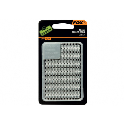 Fox Zarážky Edges Pellet Pegs Clear 11mm