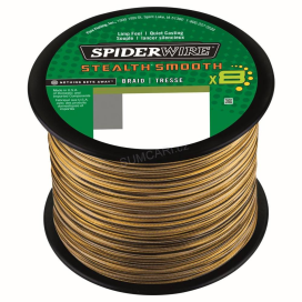 Akcia Spider Wire Šnúra Stealth Smooth 8x 0,33 mm 38,1 kg Camo