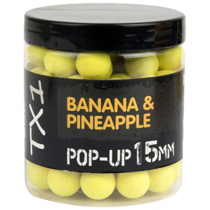 Shimano Plovoucí Boilie TX1 Pop Up Banana & Pineapple Fluoro Yellow