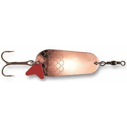 Dam Třpytka Standard Spoon Sinking Copper 8 cm 45 g