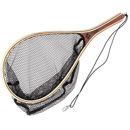 Snowbee Drevený Rakový Podberák Wooden Landing Net Large