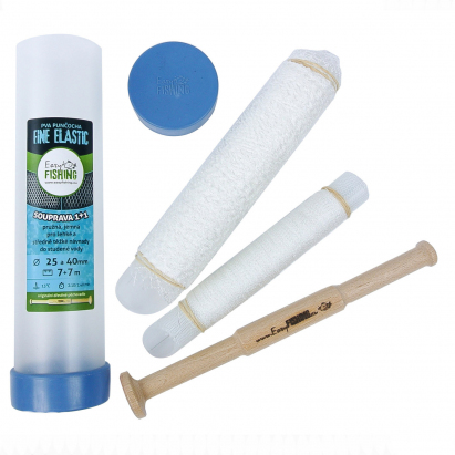 EasyFISHING 7+7m komplet - PVA pančucha ELASTIC FINE 25+40mm EasyFISHING 7+7m komplet - PVA pančucha ELASTIC FINE 25+40mm