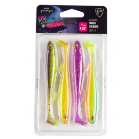 Fox Rage Slick Shad Mixed Colour Pack