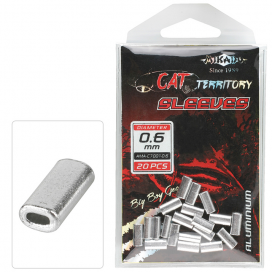 Mikado zatláčacie trubičky alu veľ. 0.8mm 20 ks