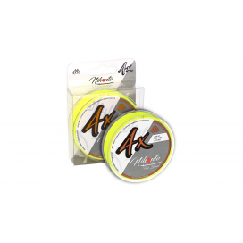 Mikado Pletená Šňůra Nihonto Fine Braid 0.35mm/33.4kg/300m Fluo/žlutá 1 Cívka