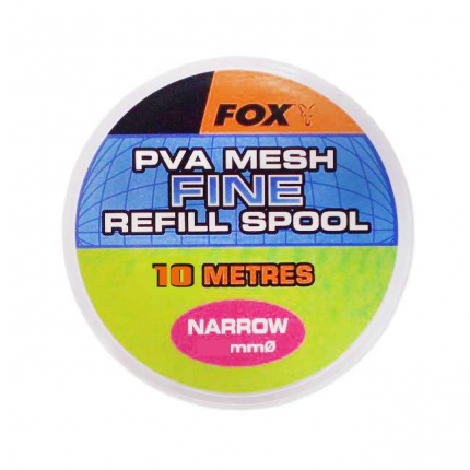 Akcia Fox Pva Super Narrow Refil Spool Fine Mesh 10m 14mm náhradná pančucha jemná