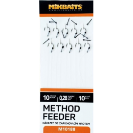 Mikbaits Method Feeder nadväzce So Zapichovacím Hrotom 10ks