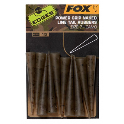 Fox Prevlek Edges Camo Power Grip Naked Tail Rubber