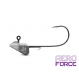 Standup jig s držiakom Delphin AeroFORCE / 5ks 7,5g-5/0