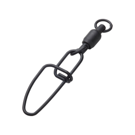 MADC Karabínka Stainl. BB Swivels Crossl. Snap Black 2 75kg 3ks