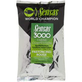 Sensas anglická vločka červená Super Pastoncino Red 700g