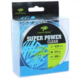 Giants fishing Vlasec Super Power Clear 300m|0,16mm/3,7kg