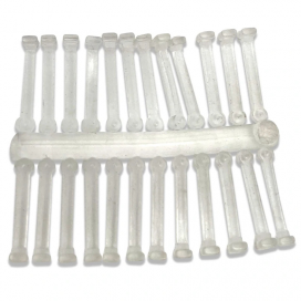 Anaconda zarážky Silicone Boilie Snowman Stops 24ks